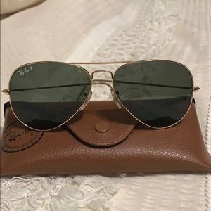 RB 3025. Aviator Large Metal Sunglasses